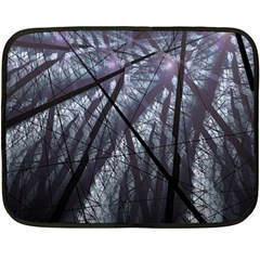 Fractal Art Picture Definition  Fractured Fractal Texture Double Sided Fleece Blanket (mini)  by Simbadda