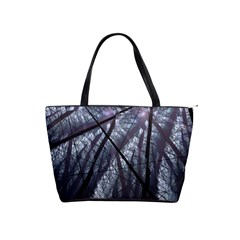 Fractal Art Picture Definition  Fractured Fractal Texture Shoulder Handbags by Simbadda