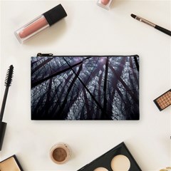 Fractal Art Picture Definition  Fractured Fractal Texture Cosmetic Bag (small)  by Simbadda