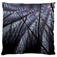 Fractal Art Picture Definition  Fractured Fractal Texture Large Cushion Case (one Side) by Simbadda