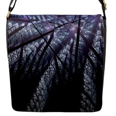 Fractal Art Picture Definition  Fractured Fractal Texture Flap Messenger Bag (s) by Simbadda