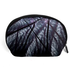 Fractal Art Picture Definition  Fractured Fractal Texture Accessory Pouches (large)  by Simbadda