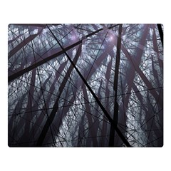 Fractal Art Picture Definition  Fractured Fractal Texture Double Sided Flano Blanket (large)  by Simbadda