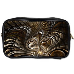 Fractal Art Texture Neuron Chaos Fracture Broken Synapse Toiletries Bags 2-side by Simbadda