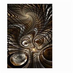 Fractal Art Texture Neuron Chaos Fracture Broken Synapse Large Garden Flag (two Sides) by Simbadda