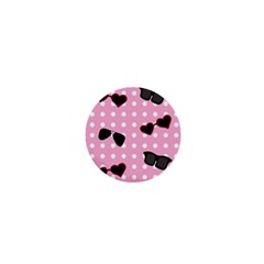 Pisunglass Tech Pink Pattern 1  Mini Buttons