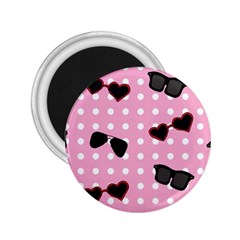 Pisunglass Tech Pink Pattern 2.25  Magnets