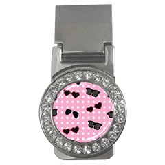 Pisunglass Tech Pink Pattern Money Clips (CZ) 