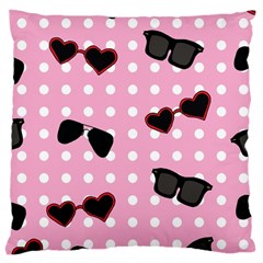 Pisunglass Tech Pink Pattern Large Cushion Case (One Side)