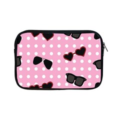 Pisunglass Tech Pink Pattern Apple iPad Mini Zipper Cases