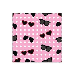 Pisunglass Tech Pink Pattern Satin Bandana Scarf