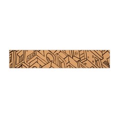 Mechanical Tech Pattern Flano Scarf (mini)