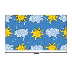 Sunshine Tech Blue Business Card Holders by Simbadda