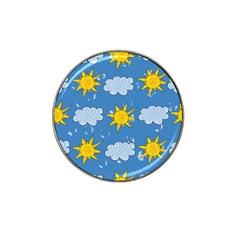 Sunshine Tech Blue Hat Clip Ball Marker