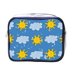 Sunshine Tech Blue Mini Toiletries Bags by Simbadda