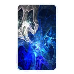 Ghost Fractal Texture Skull Ghostly White Blue Light Abstract Memory Card Reader by Simbadda