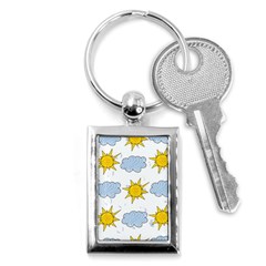 Sunshine Tech White Key Chains (rectangle)  by Simbadda