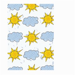 Sunshine Tech White Large Garden Flag (two Sides) by Simbadda