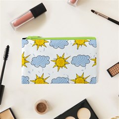 Sunshine Tech White Cosmetic Bag (xs) by Simbadda