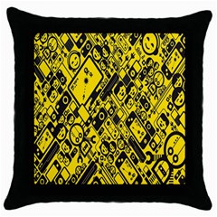 Test Steven Levy Throw Pillow Case (black) by Simbadda