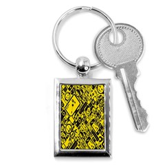 Test Steven Levy Key Chains (rectangle)  by Simbadda