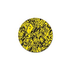 Test Steven Levy Golf Ball Marker (4 Pack) by Simbadda