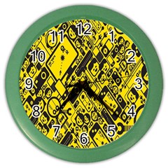 Test Steven Levy Color Wall Clocks