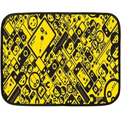 Test Steven Levy Double Sided Fleece Blanket (Mini) 