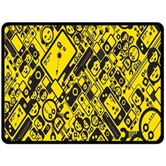 Test Steven Levy Fleece Blanket (Large) 