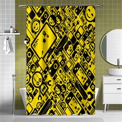 Test Steven Levy Shower Curtain 48  X 72  (small)  by Simbadda