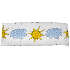 Sunshine Tech White Body Pillow Case (dakimakura) by Simbadda