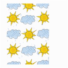 Sunshine Tech White Small Garden Flag (two Sides) by Simbadda