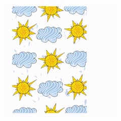 Sunshine Tech White Large Garden Flag (two Sides) by Simbadda