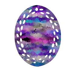 1 111111111artcubes Ornament (oval Filigree) by rokinronda