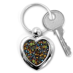 Many Funny Animals Key Chains (Heart) 