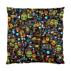 Many Funny Animals Standard Cushion Case (One Side)