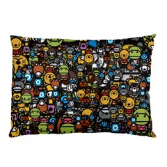 Many Funny Animals Pillow Case (Two Sides)