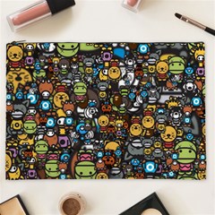 Many Funny Animals Cosmetic Bag (XXL) 