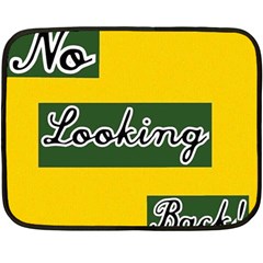 No Looking Back Double Sided Fleece Blanket (mini) 