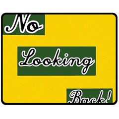 No Looking Back Fleece Blanket (medium) 