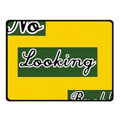 No Looking Back Fleece Blanket (small)