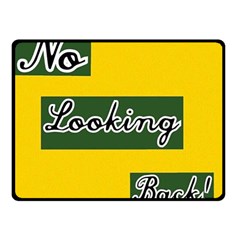 No Looking Back Double Sided Fleece Blanket (small) 