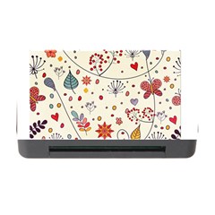 Spring Floral Pattern With Butterflies Memory Card Reader With Cf by TastefulDesigns