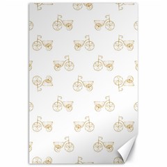 Retro Bicycles Motif Vintage Pattern Canvas 20  X 30   by dflcprints