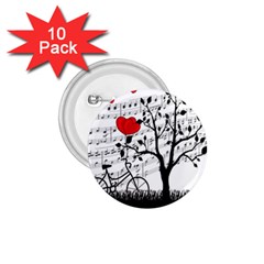 Love Song 1 75  Buttons (10 Pack) by Valentinaart