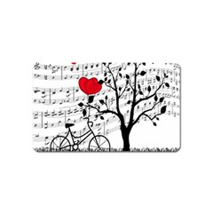 Love Song Magnet (name Card) by Valentinaart