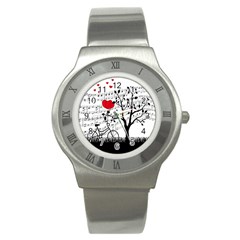 Love Song Stainless Steel Watch by Valentinaart