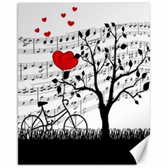 Love Song Canvas 16  X 20   by Valentinaart