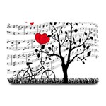 Love song Plate Mats 18 x12  Plate Mat