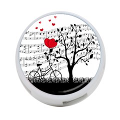 Love Song 4-port Usb Hub (two Sides)  by Valentinaart